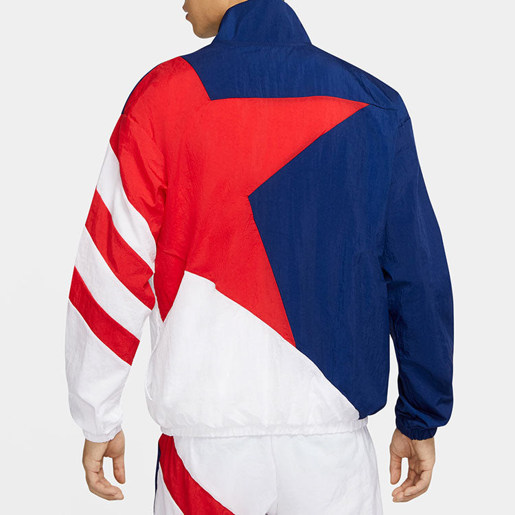 Nike AS Men's NK THROWBACK JKT Jacket WVN Blue VOID CK6622-492