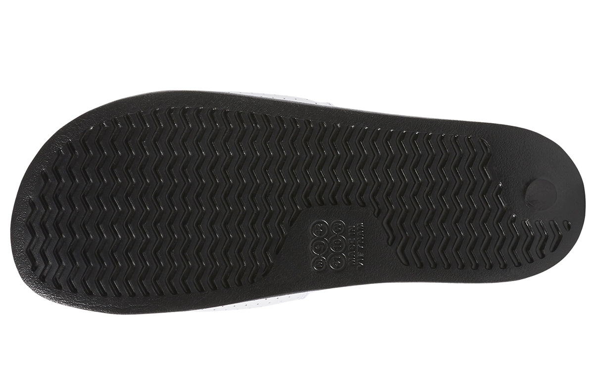 Reebok Classic Slide Soft Sole Cozy Flat Heel Sports Slippers Black White EF8149