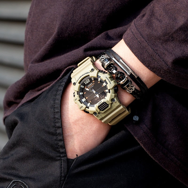 CASIO G-Shock Analog-Digital 'Green' HDC-700-3A3