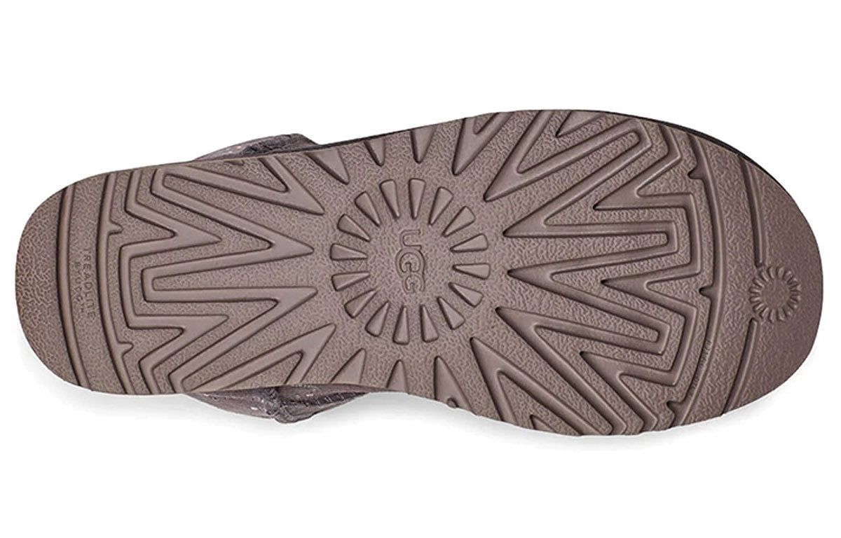 (WMNS) UGG Classic Zodiac Snow Boots Gray Purple 1112517-NHT