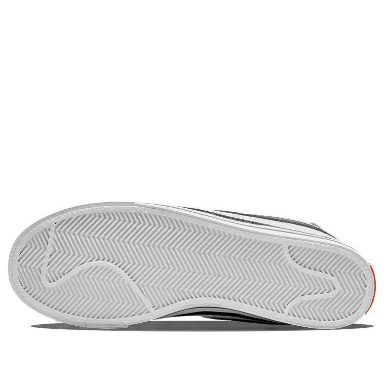 (WMNS) Nike Court Legacy Canvas Mid 'White Black' DD0161-100