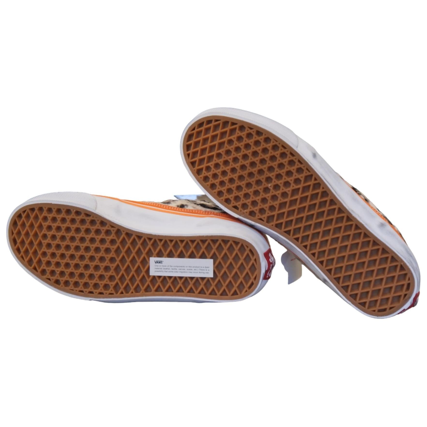 Vans Half Cab x Supreme 'Leopard Orange' VN0A5KYAORA