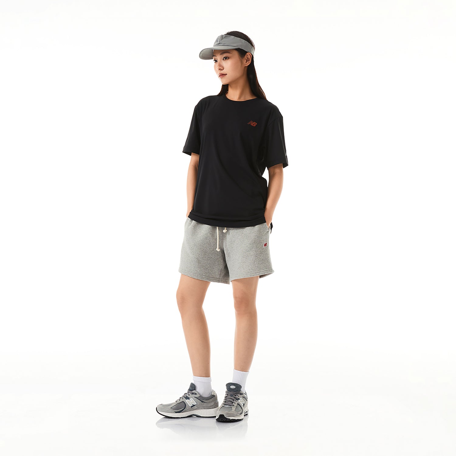 New Balance Icon Back Print T-shirt Asia Sizing 'Black' NEE25031-BK