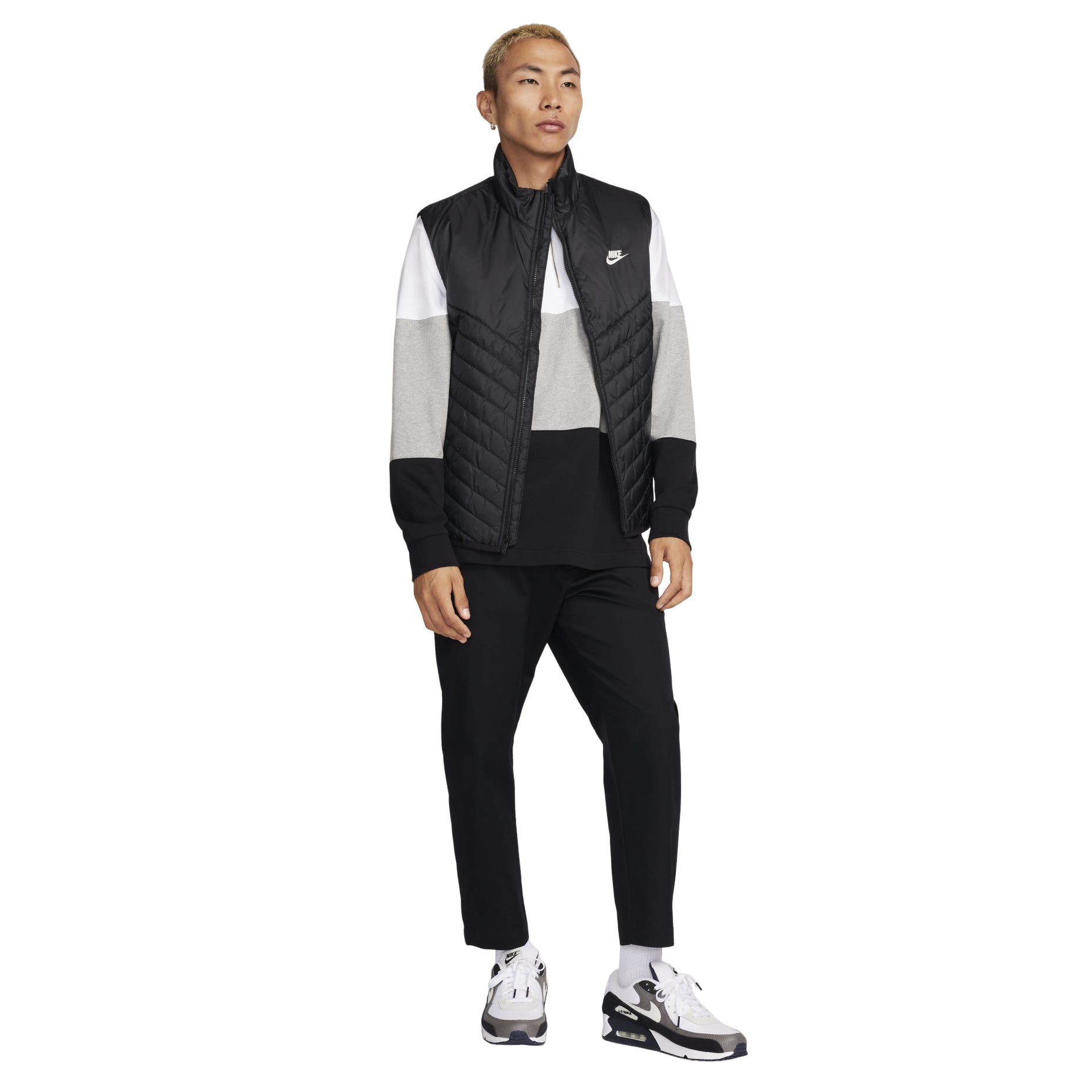 Nike Therma-FIT Windrunner Midweight Puffer Vest 'Black' FB8202-011