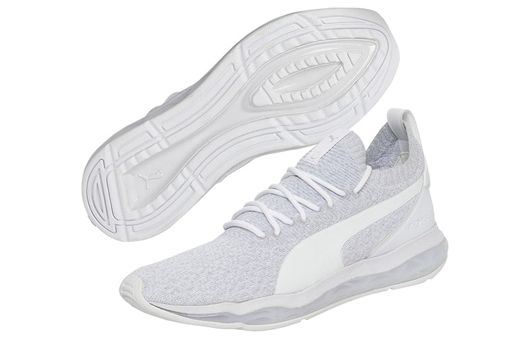 (WMNS) PUMA Cell Motion Evoknit Low Running Shoes Grey/White 364874-01