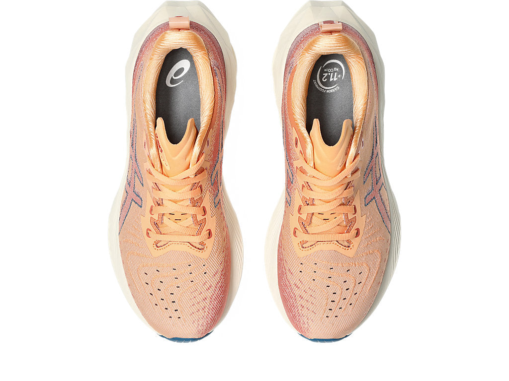 (WMNS) ASICS Novablast 4 'Faded Orange Deep Red' 1012B510-800