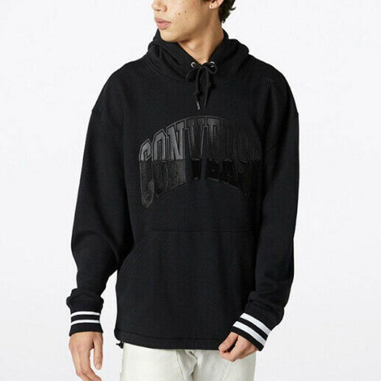 Converse Twisted Varsity Hoodie Asia Sizing 'Black' 10018358-A04