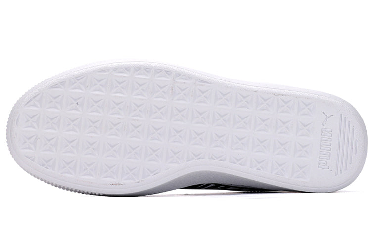 (WMNS) PUMA Vikky Stacked L Sketch Sneakers White/Black 385549-01