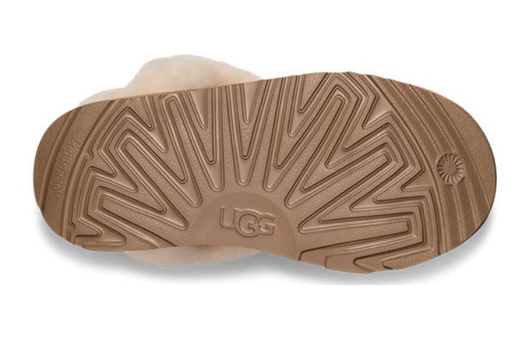 (PS) UGG Classic Low Fur 'Chestnut' 1153637K-CHE