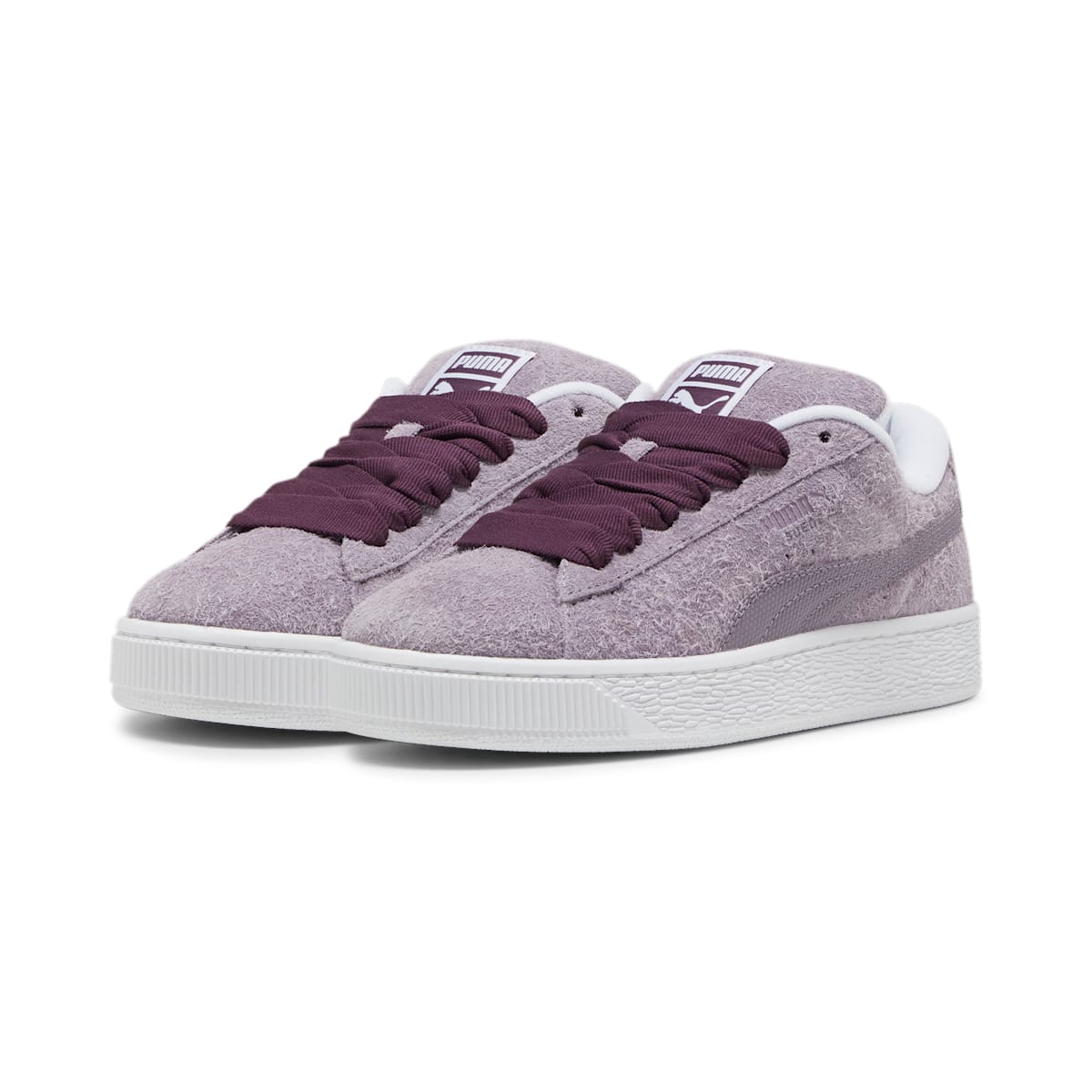 (WMNS) PUMA Suede XL 'Hairy Pale Plum' 398309-03