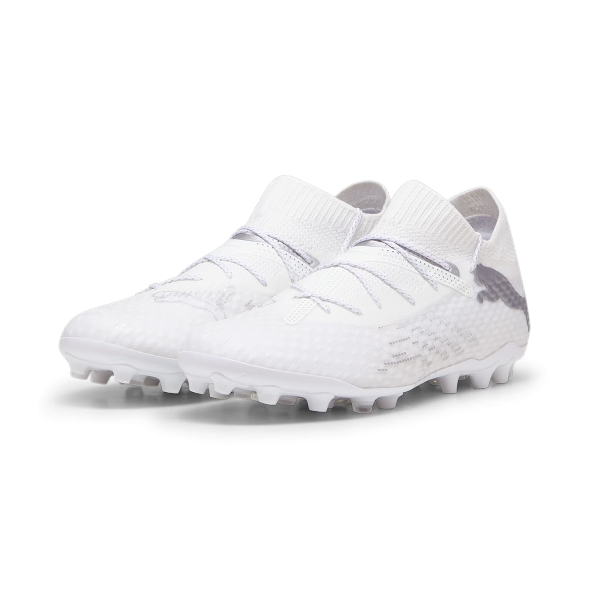 PUMA Future 7 Ultimate MG 'White Silver' 107922-04