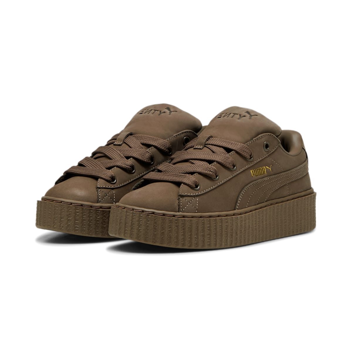 (GS) PUMA x Fenty Creeper Phatty 'Earth Tone Pack - Totally Taupe' 399866-01