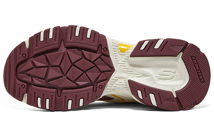 (WMNS) Skechers Stamina V2 'Beige Burgundy' 896245-BUMT