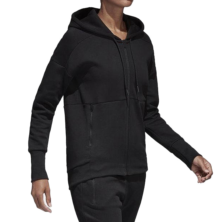 (WMNS) adidas Sports Jacket Black CG1013