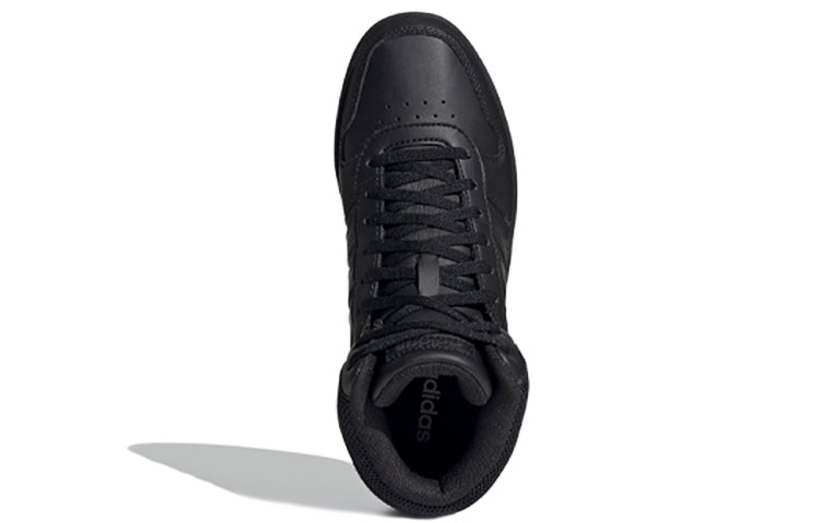 (WMNS) adidas Hoops 2.0 Mid 'Core Black Grey' FW4497