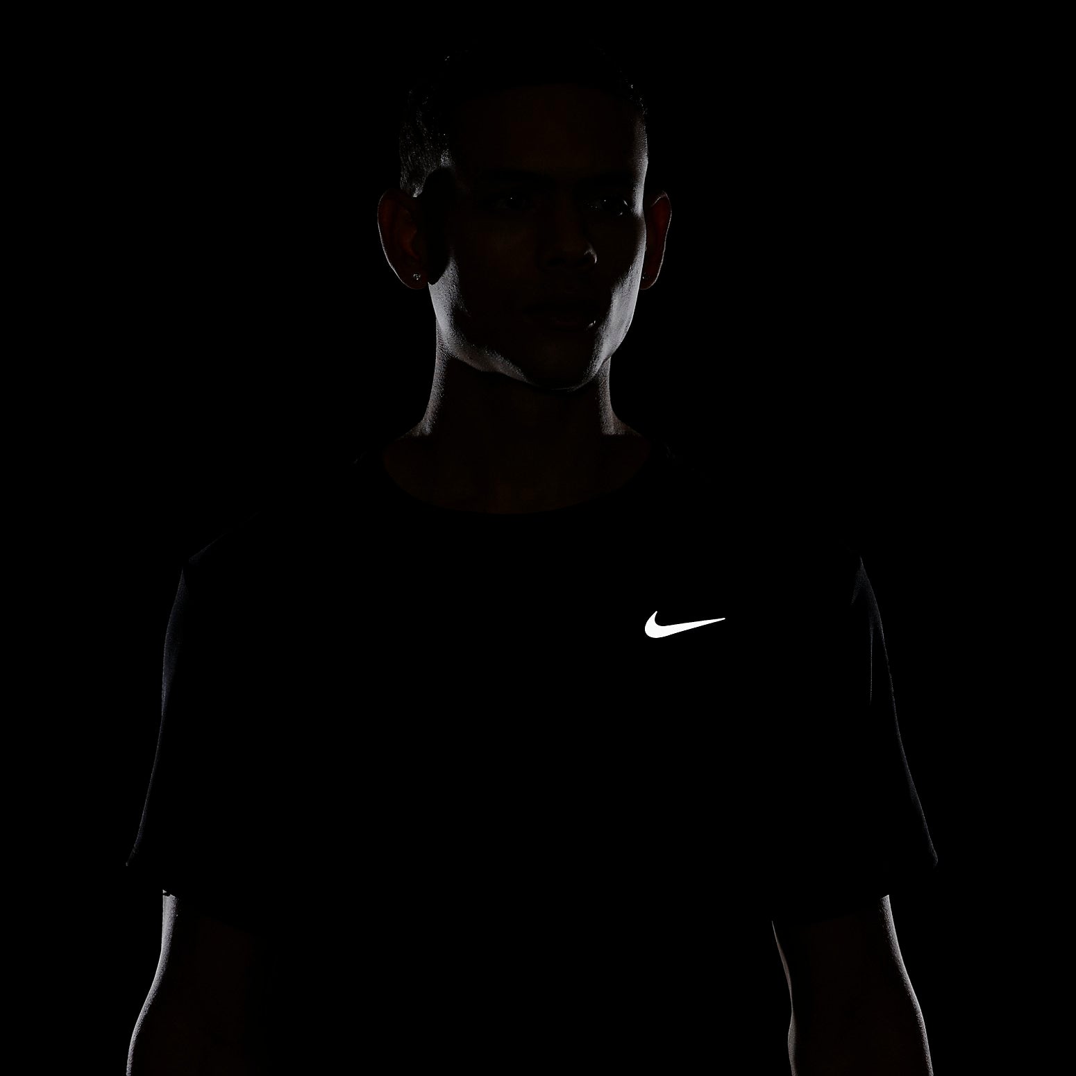 Nike Miler Dri-FIT UV Running T-Shirt 'Black' DV9315-010