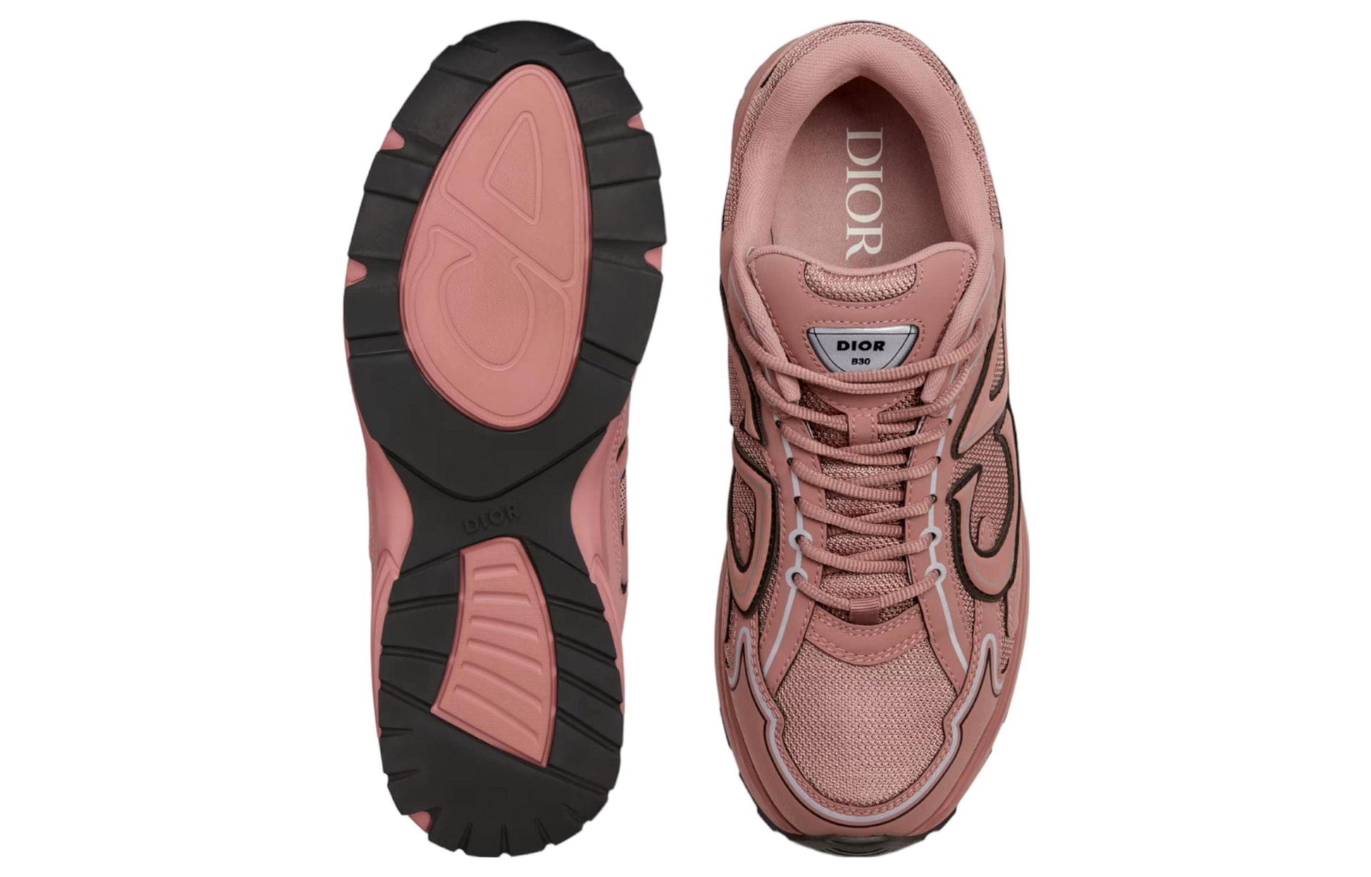 DIOR B30 Sneaker Pink Mesh 3SN279ZRD_H763