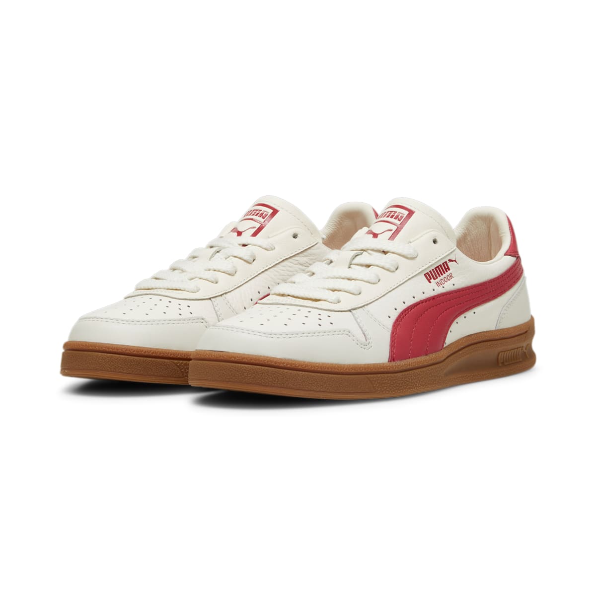PUMA Indoor OG 'Frosted Ivory-Club Red' 395363-01