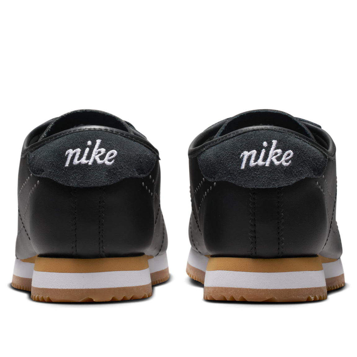 (WMNS) Nike Cortez Leather 'Black Gum Light Brown' HQ1841-002