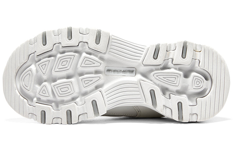(GS) Skechers D'lites 1.0 Chunky Shoes 'White' 8701649L-WSL