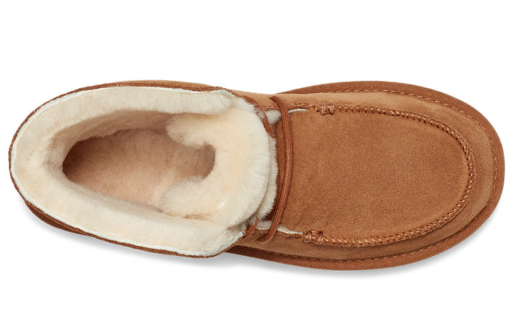 (WMNS) UGG Diara Lacing Fleece Lined Brown 1113090-CHE