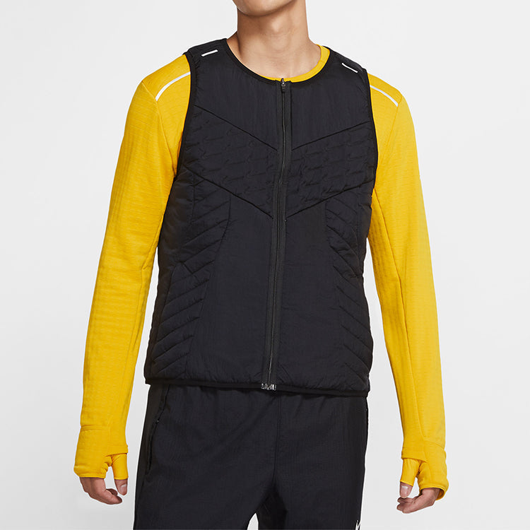 Nike Aerolayer Wild Run Running Sports vest Black CU6059-010