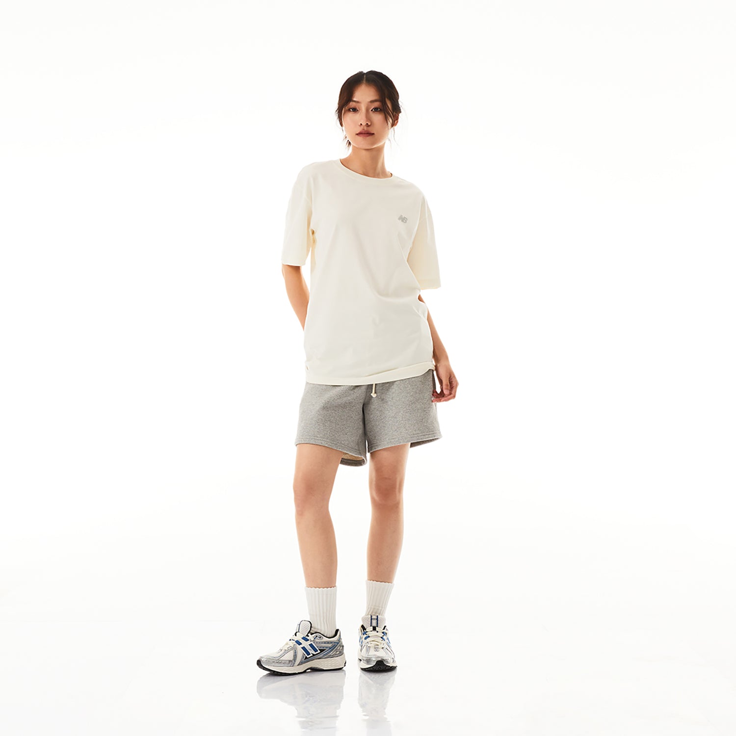 New Balance NB Small Logo T-Shirt Asia Sizing 'White' NEE24081-WT