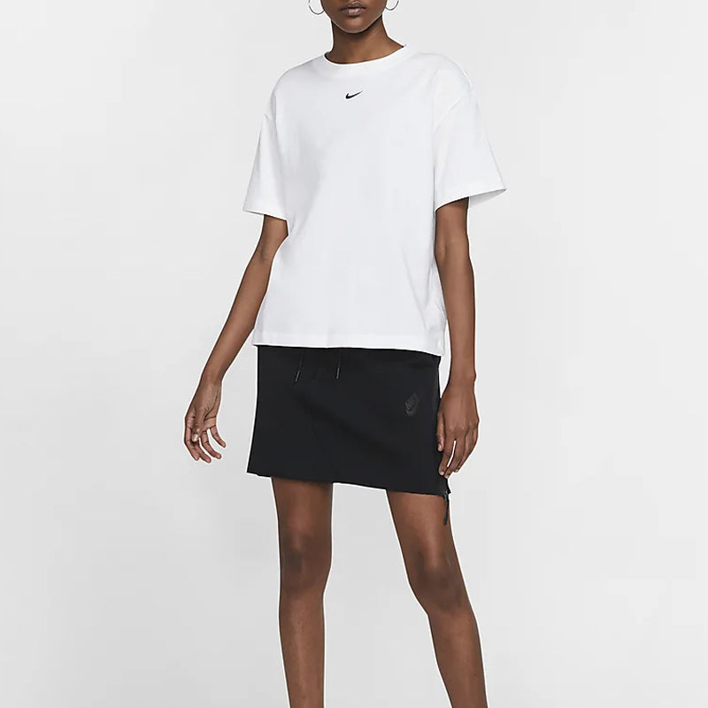 (WMNS) Nike Sportswear Essentials Embroidery Logo 'White' CT2587-100