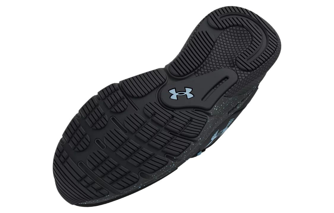 (WMNS) Under Armour HOVR Turbulence Running Shoes 'Black' 3026144-105