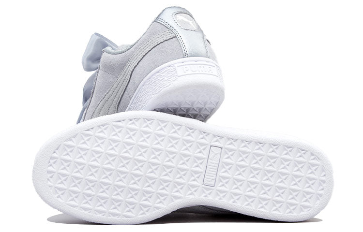 (WMNS) PUMA Suede Heart Safari 'Quarry Grey' 364083-02