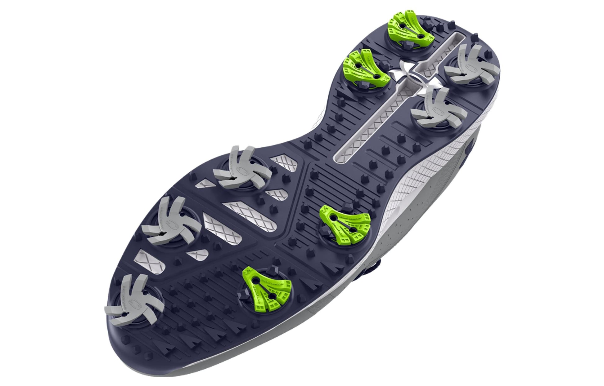 Under Armour Charged Draw 2 'Grey Midnight Navy' 3026398-101