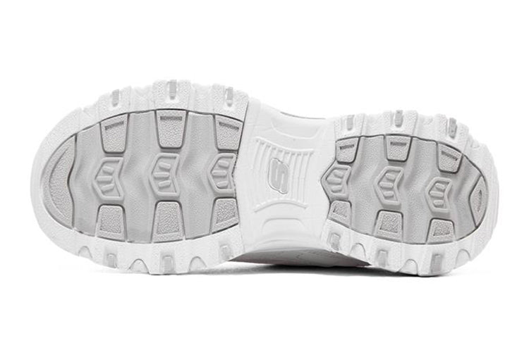 (GS) Skechers Dlites Running Shoes 'White' 302539L-WSL
