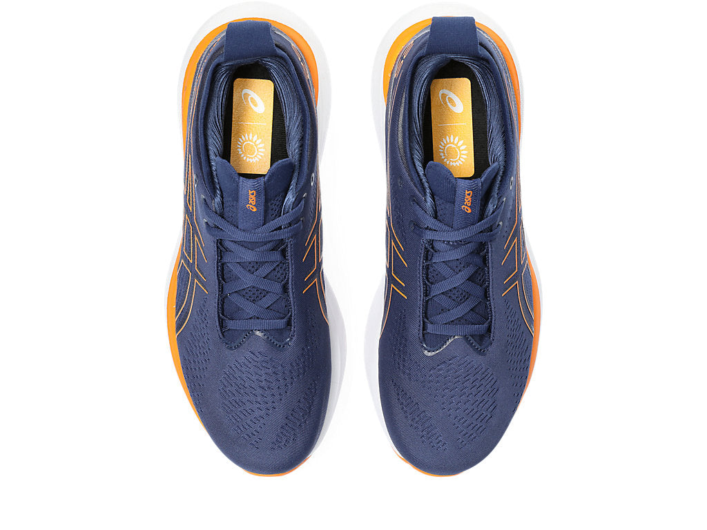 ASICS Gel-Nimbus 25 Wide 'Deep Ocean Bright Orange' 1011B625-403