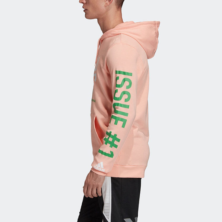 Men's adidas Donovan Mitchell Alphabet Pattern Printing Basketball Sports Bright Pink FR9638