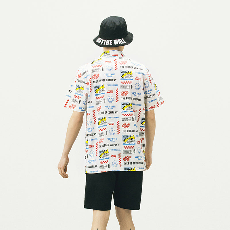 Vans Hankley Bucket Hat 'Black White' VN0A5F2UBLK