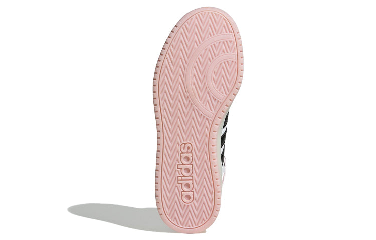 (WMNS) adidas Hoops 2.0 Mid 'White Pink Black' FV2737