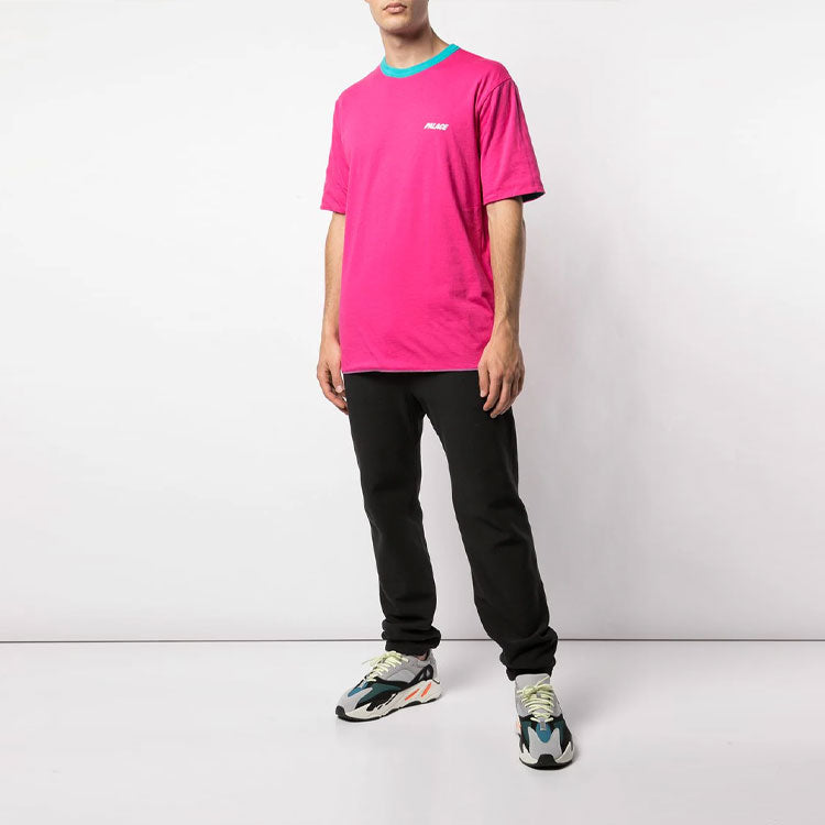 PALACE Reverso Og Large Triangle Logo Double Sided Short Sleeve Green Lake T-Shirt P14ES064
