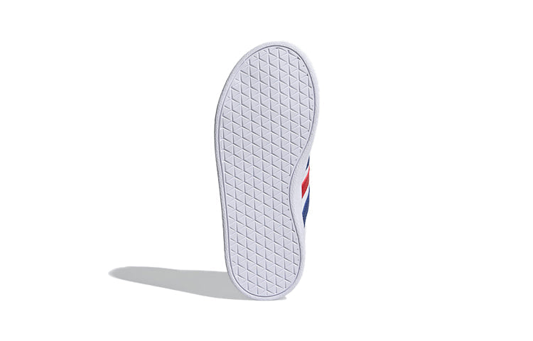 (GS) adidas VL Court 2.0 J 'White Royal Blue Vivid Red' FY9273