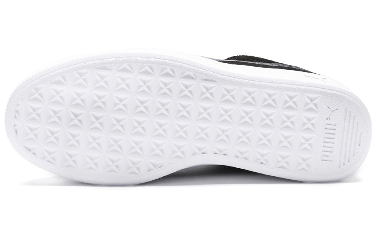 (WMNS) PUMA Vikky Stacked Casual Board Shoes Black 369144-02
