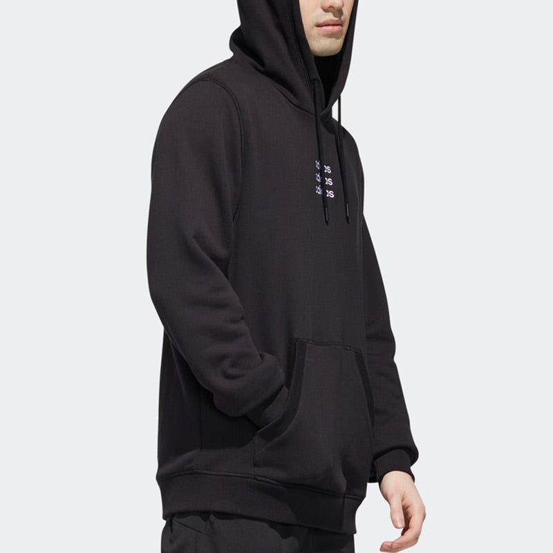 adidas neo M C+ HDY logo Printing Casual Pullover Black GJ8936
