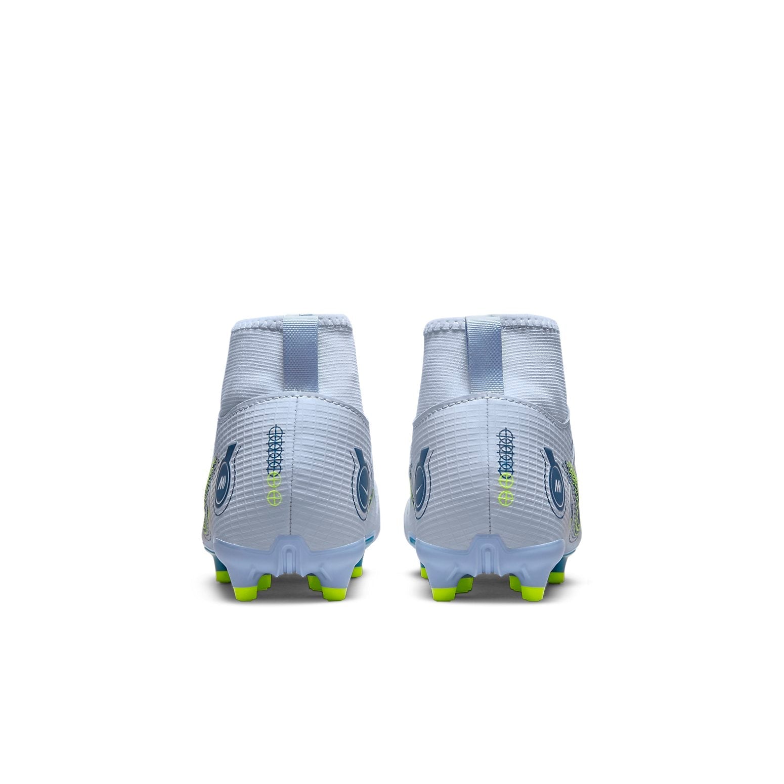 (GS) Nike JR Mercurial Superfly 8 Academy FG/MG 'White Blue' DJ2854-054