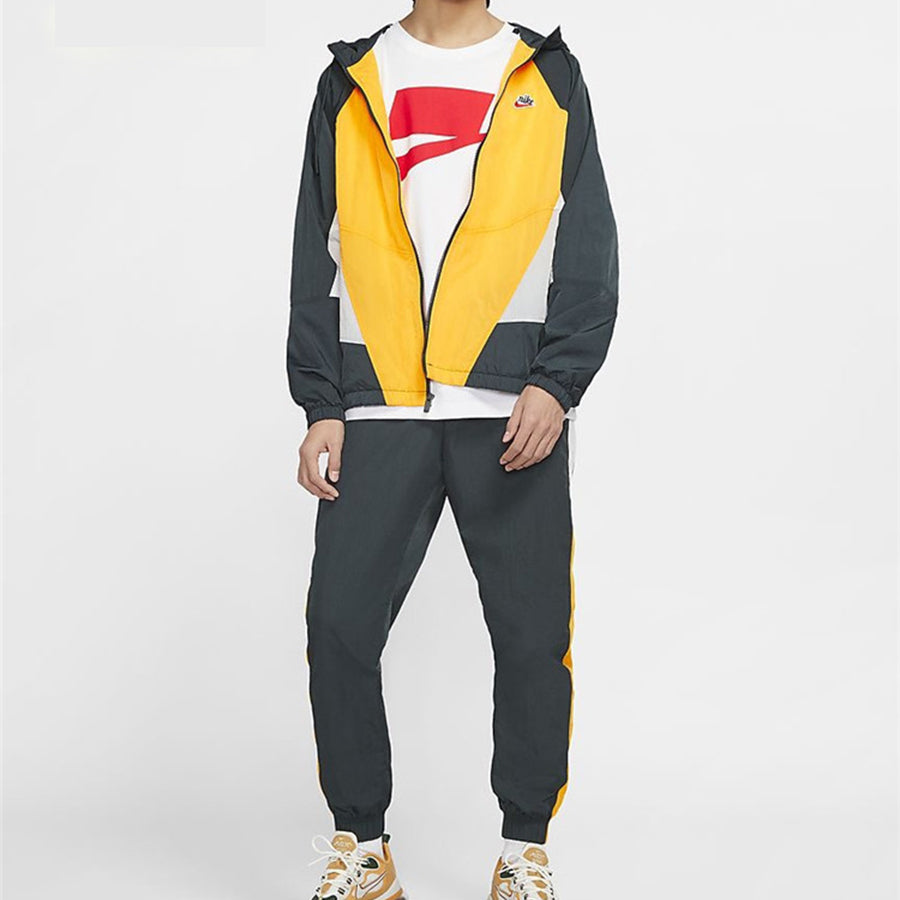 Nike Sportswear Heritage Windrunner hooded Woven Jacket Yellow CJ4359-739