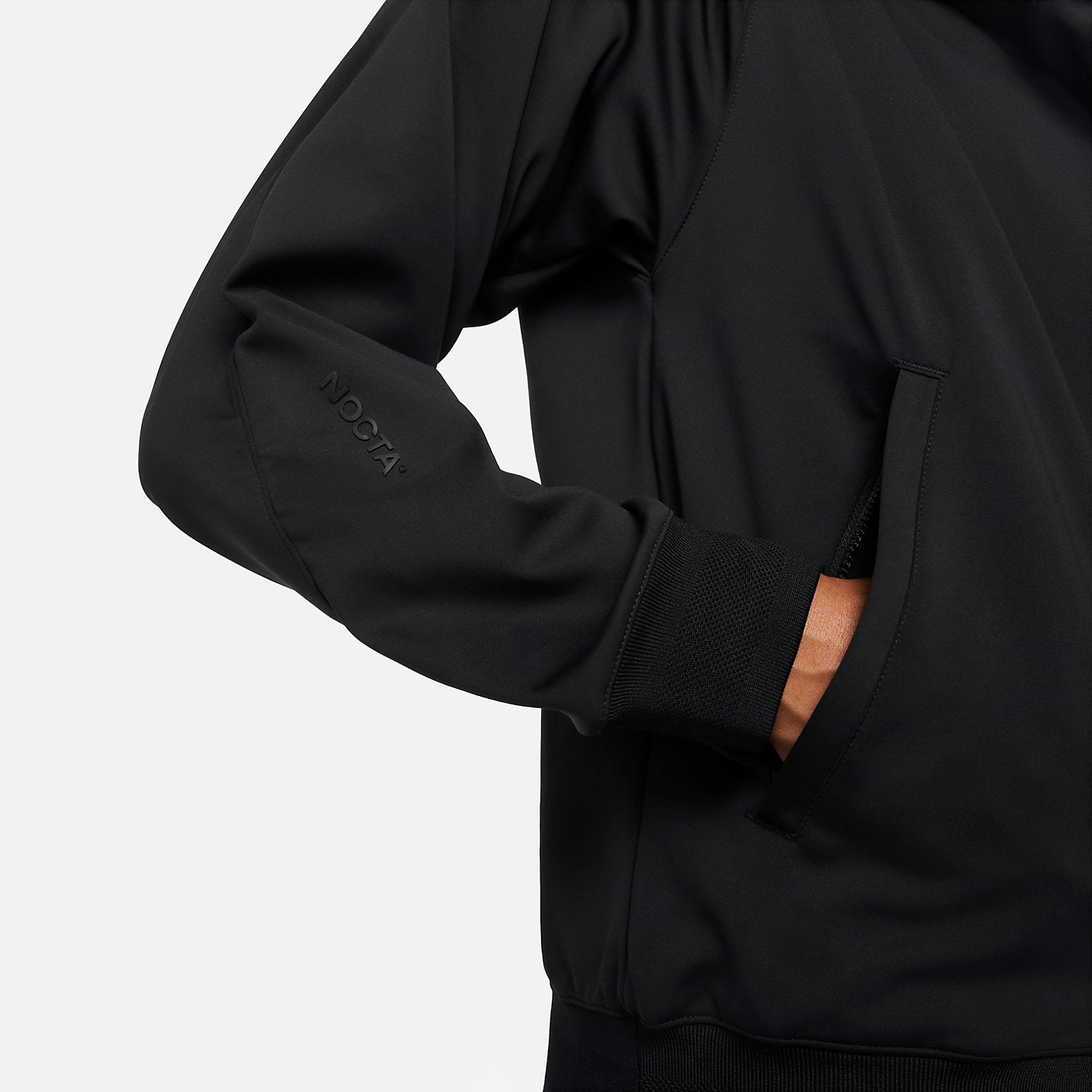 Nike x NOCTA Drake NRG Full Zip Knit Top 'Black' DR2656-010