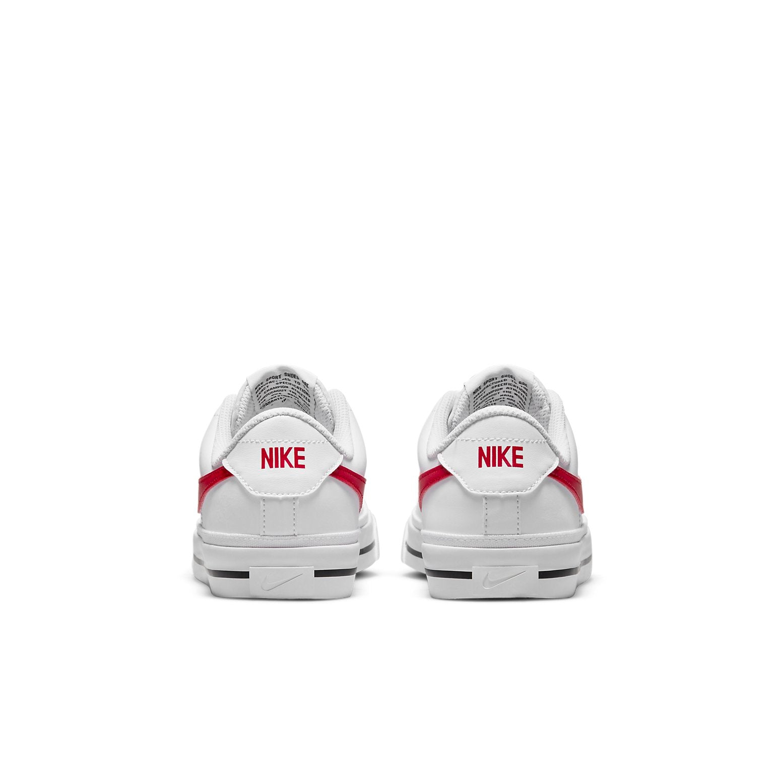 (GS) Nike Court Legacy 'White University Red' DA5380-105