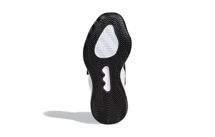 (GS) adidas Deep Threat J 'Black Yellow White' FV8633