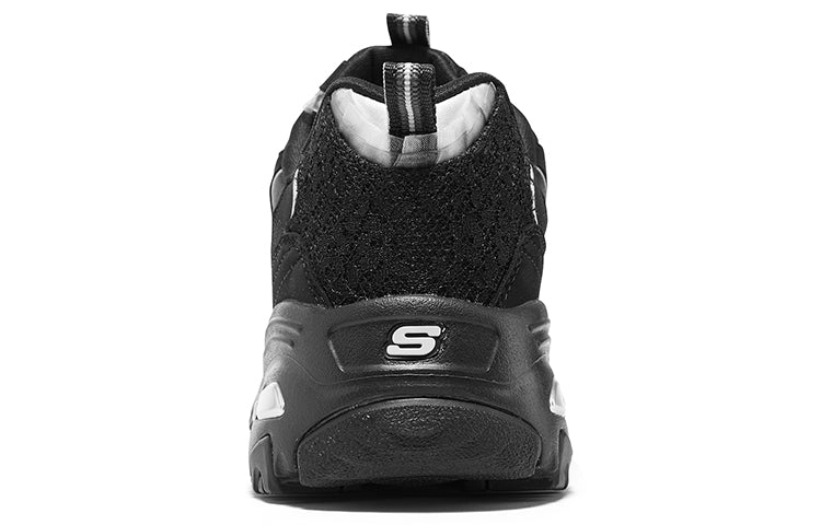 (WMNS) Skechers D'lites Sneakers 'Black' 896738-BBK
