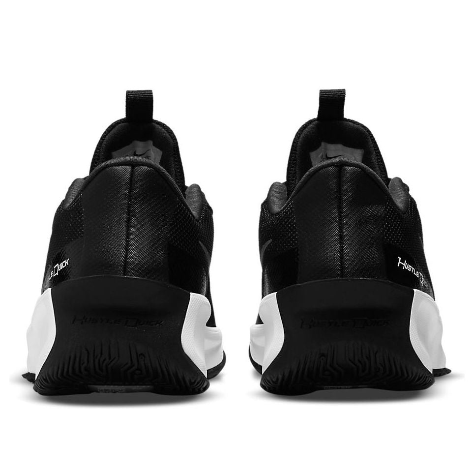(GS) Nike Team Hustle Quick 3 'Black Metallic Silver' DA2781-002