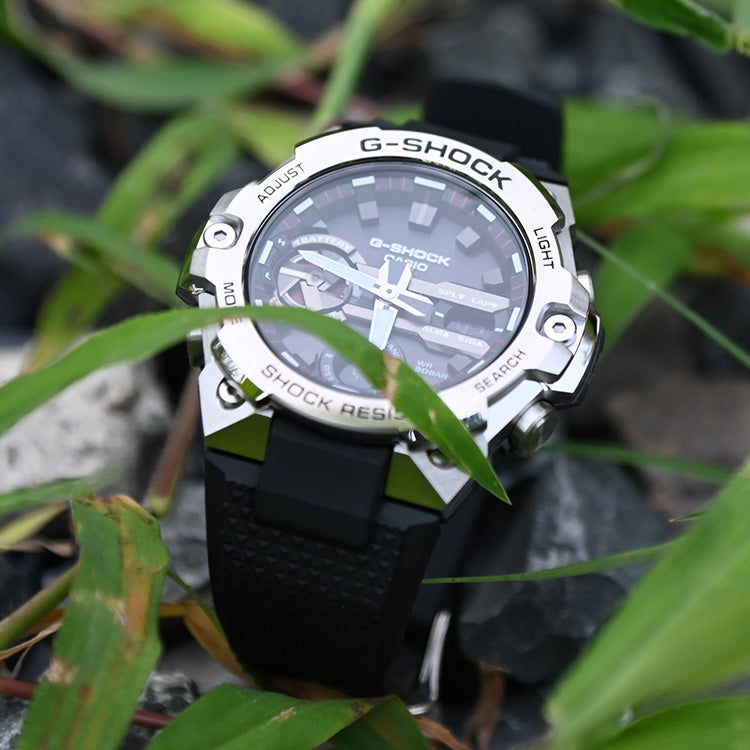 CASIO G-Shock Analog-Digital 'Silver' GST-B400-1APFT