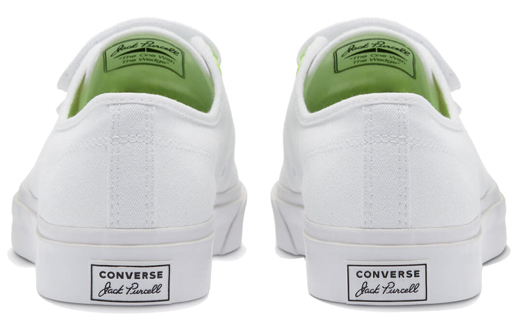 Converse Jack Purcell Low Easy-On 'White Ghost Green' 168137C