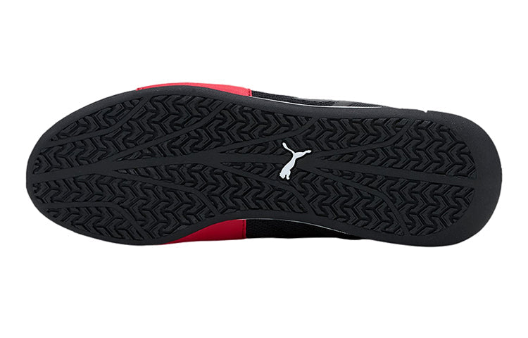(GS) PUMA Scuderia Ferrari Race R-cat Low Top Running Shoes Black/Red 306546-02
